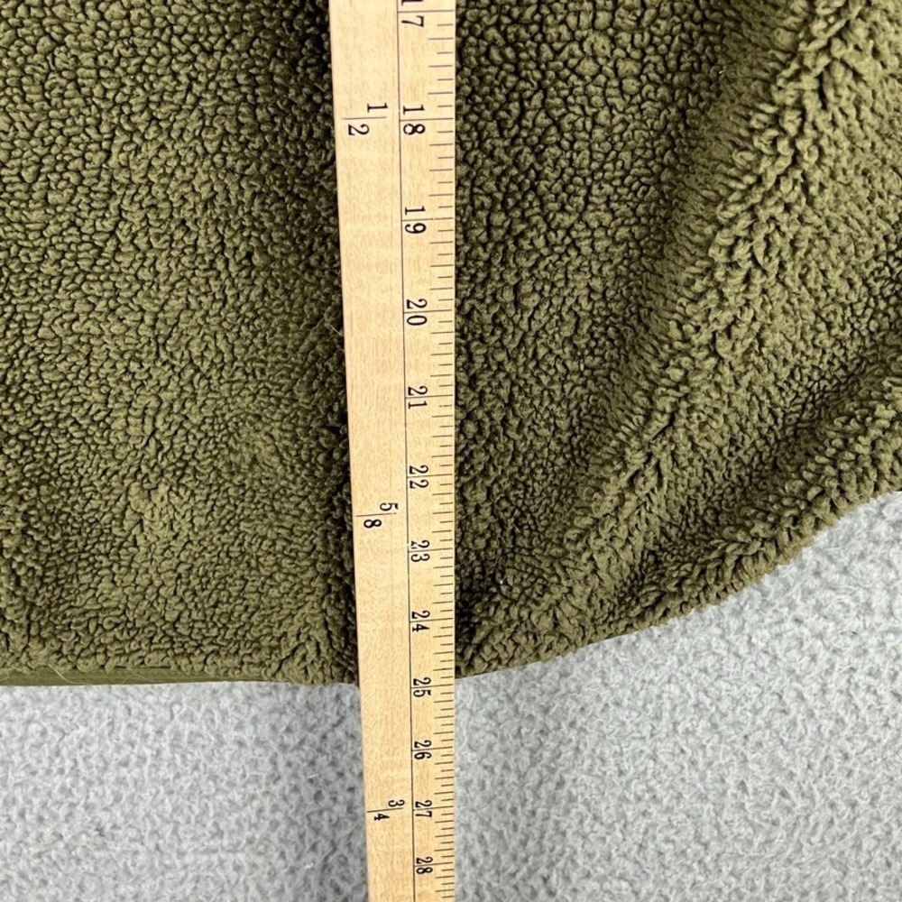 Nike Womens Small Sherpa Thermal Hoodie AR7404 395 Olive Green Standard Fit - Picture 12 of 12
